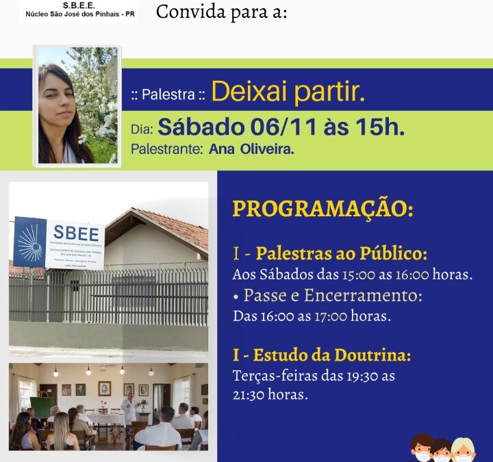 Palestra Deixar Partir