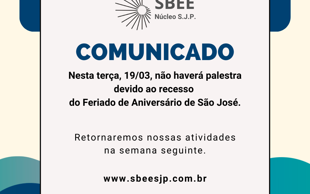 Recesso 19/03/24