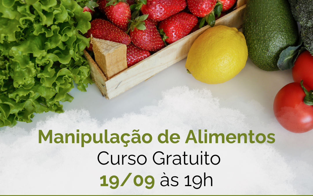 Curso Gratuito: Manipulação de Alimentos